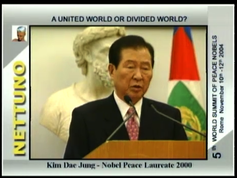 V SUMMIT MONDIALE DEI PREMI NOBEL PER LA PACE A United World or Divided World?